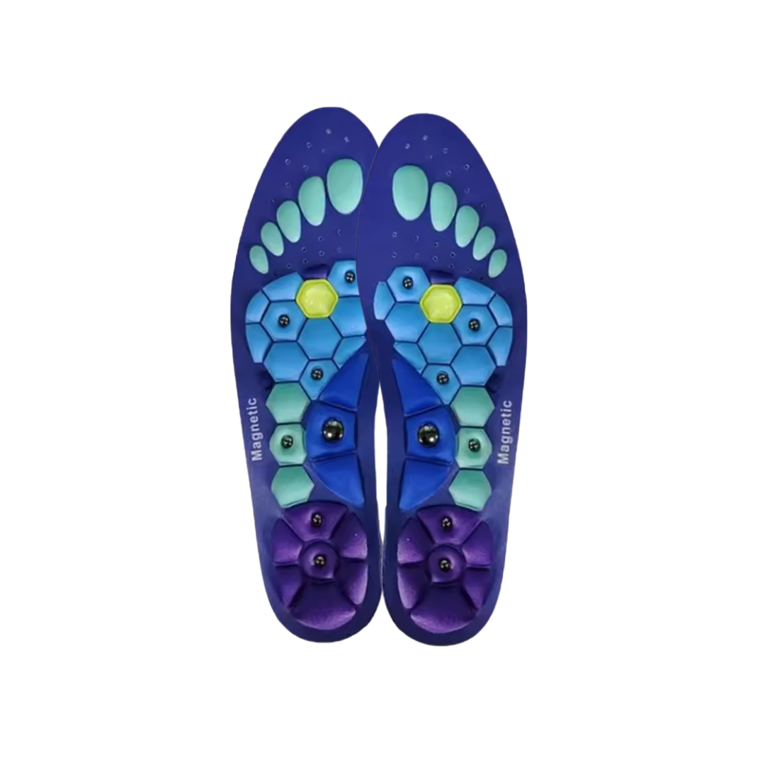 SkinnyGlow Magnetische Akkupressur Schuh Einlagen