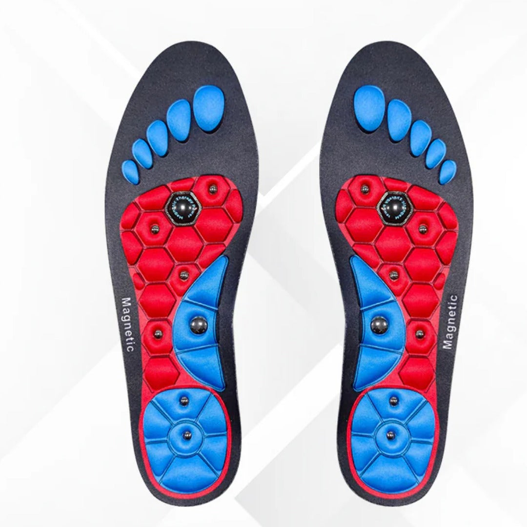 SkinnyGlow Magnetische Akkupressur Schuh Einlagen