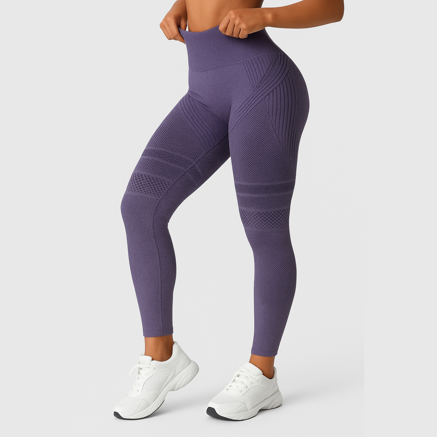 3D Leggings - Lila