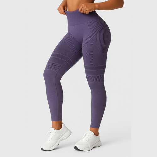 3D Leggings - Lila
